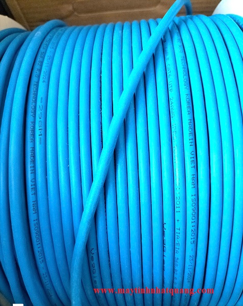 Cáp mạng UTP cat6 VegGieg 24AWG lõi đồng nguyên chất ( Thùng=305m)